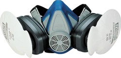 MSA Advantage 200 LS Halfgelaatsmasker Blauw/grijs L