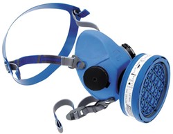 Spasciani ST85 Halfgelaatsmasker Blauw One Size