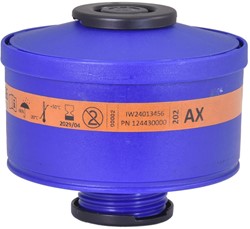 Spasciani 202 Gas- En Dampfilter AX Blauw