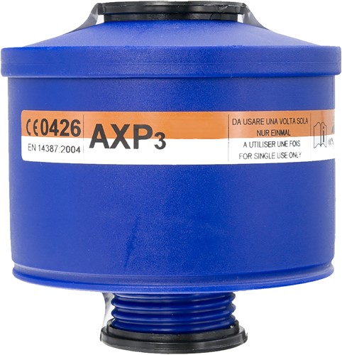 Spasciani 203 Combinatiefilter AX-P3 NR Blauw