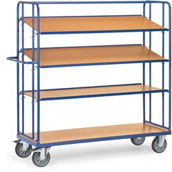Shelf trolley 4395 - 4 levels Loading area 1,250 x 610 mm