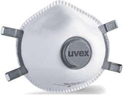 Uvex Silv-Air 7312 Stofmasker FFP3 R D Met Uitademventiel Wit