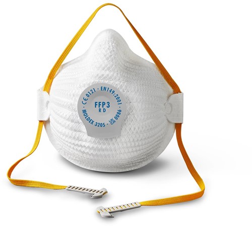 Moldex AIR 320501 Stofmasker FFP3 R D Met Uitademventiel Wit