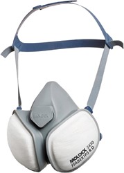 Moldex 543001 FFA1B1E1K1-P3 R D Halfgelaatsmasker Grijs One Size