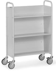 Dossierwagen met geneigde etages 4891 Laadvlak 770 x 320 mm
