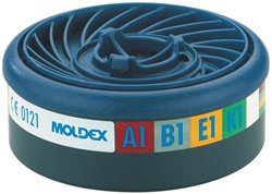 Moldex 940001 Gas- En Dampfilter A1B1E1K1 Donkergrijs/blauw