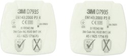 3M Secure Click D7935 Stoffilter P3 R Wit