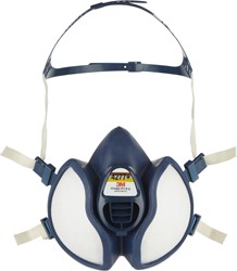 3M 4277+ FFA1B1E1-P3 R D Halfgelaatsmasker Blauw One Size