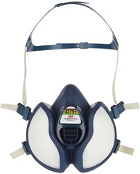 3M 4279+ FFA1B1E1K1-P3 R D Halfgelaatsmasker Blauw One Size