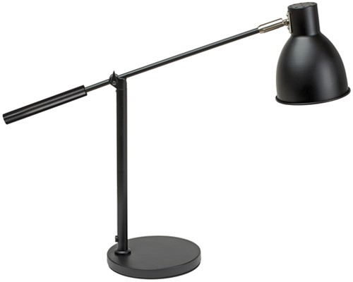 Lampe de bureau MAULfinja sans ampoule LED socle noir