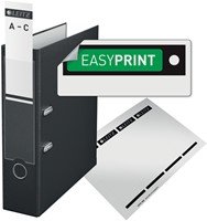 File folder Leitz 1010 180° 80mm PP A4 gray-1