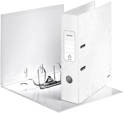 Classeur à levier Leitz WOW 180° A4 80mm laminé blanc