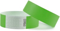 Handgelenkband Combicraft Tyvek grün 100 Stück