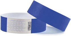 Handgelenkband Combicraft Tyvek blau 100 Stück