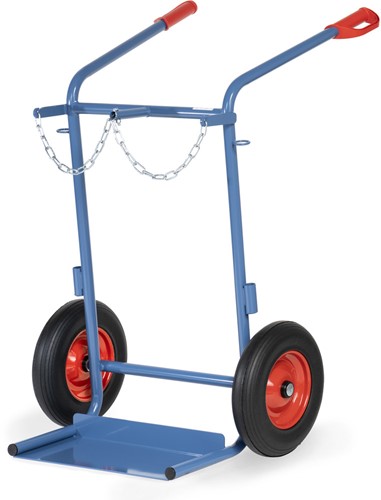 Gasflessenwagen 51011 Massief rubber wielen 400 x 80 mm