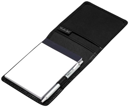 Conférencier Van Der Spek 216 A7 cuir buffle + stylo noir