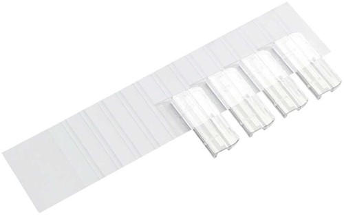 Riders for Djois Alzicht suspension files 65mm transparent 25 pcs