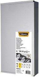 Wire spine Fellowes 6mm 34-rings A4 black 100 pcs