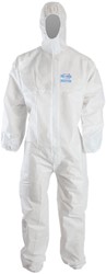 ChemDefend 100 Wit Type 5+6, XL Chemdefend 100 Disposable Coverall Type 5+6
