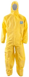 ChemDefend 310 Y/005 Type 3+4 AST, L ChemDefend 310 Disposable Overall Geel Type 3 + 4