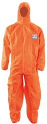 ChemDefend 410.O/055 Type 3+4 AST, 3XL ChemDefend 410 Disposable Overall Oranje Type 3B-4B-5B-6B