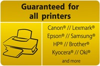Cartes de visite Sigel 85x55mm 225g bords lisses blanc 100 pièces-3