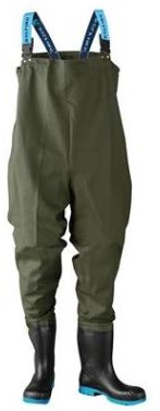 WHAMVOX Waadbroek Half Body - Ademende Visbroek Met Antislip Zool