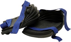 Harmonica Kniebeschermer Met 20 Mm Padding Zwart  - Lang