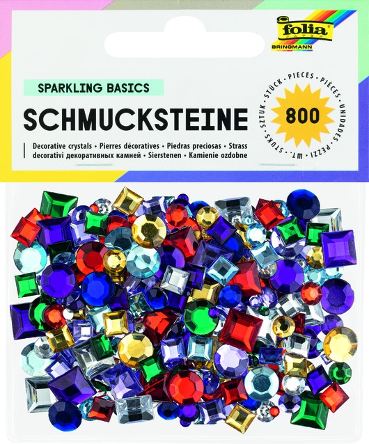 200 stuks 10 kleuren 8 mm strass stud vullingen, Bedazzler