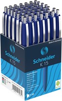 Stylo bille Schneider K15 Medium bleu-2