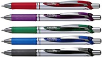 Gelschrijver Pentel BL77 Energel medium rood-1