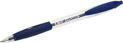 Stylo bille BIC Atlantis Classic Grip Clic Medium bleu