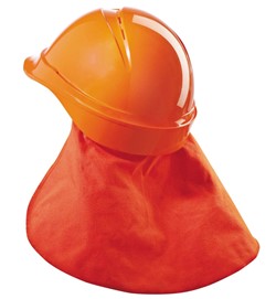 Helm nekflappen