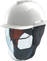 MSA V-Gard 950 Class 2 Ongeventileerde Veiligheidshelm Wit  - AntikrasAntidamp (AS)(AF)