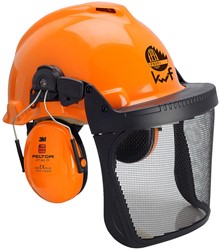 3M Peltor G3000MOR31FH15B Combinatieset Bosbouw Oranje