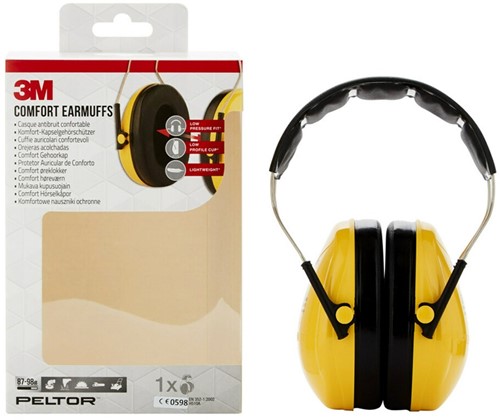 3M Peltor H510AC Optime I gehoorkap Peltor H510AC Optime I Gehoorkap