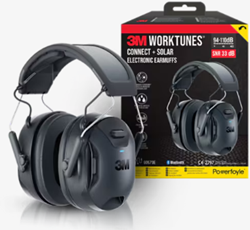 3M Worktunes Connect 90573E-1 BLT oorkap 3M Worktunes Connect 90573E-1 BLT oorkap