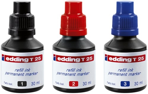 Encre marqueur edding T25 rouge-2