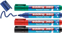 Marqueur pour chevalet edding 380 ogive 1,5-3mm assorti 4 pièces-3