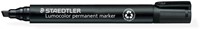 Marqueur Staedtler Lumocolor 350 permanent biseau 2-5mm noir