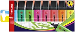 Surligneur STABILO BOSS Original 70/8 assorti 8 pièces