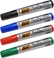 Feutre BIC 2000 ECOlutions ogive Large noir-2
