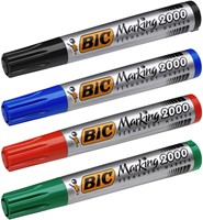 Feutre BIC 2000 ECOlutions ogive Large bleu-3
