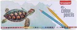 Crayon de couleur Bruynzeel Creatives tortue set 45 pièces assorti
