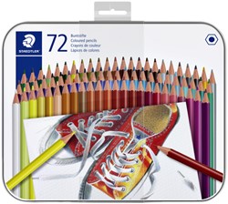 Crayon de couleur Staedtler hexagonal assorti boîte 72 pièces