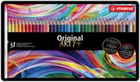 Crayon de couleur STABILO 8778 Original Arty assorti boîte 38 pièces