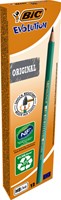 Crayon BIC Evolution ECOlutions 650 hexagonal HB-2