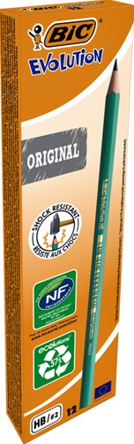Crayon BIC Evolution ECOlutions 650 hexagonal HB-2