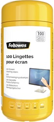 Cleaning wipes Fellowes screen dispenser 100 pcs