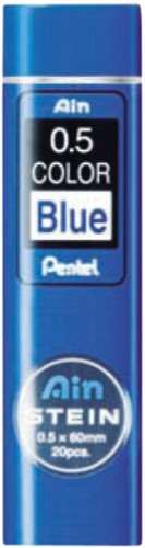 Mine Pentel Ain Stein HB 0,5mm bleu tube 20 mines